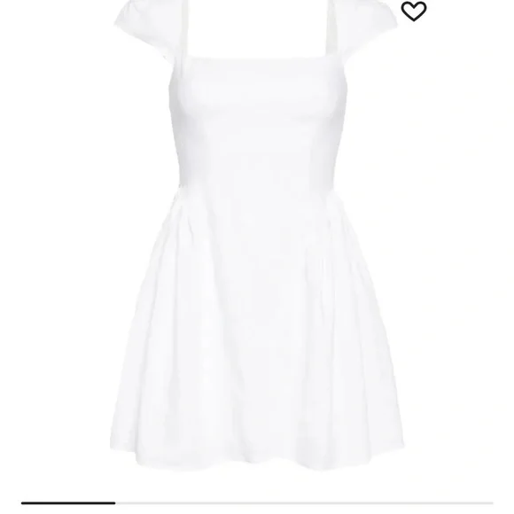 New Reformation Oaklyn Linen Dress - Picture 2 of 12